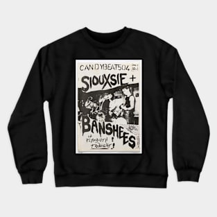 Siouxsie and the Banshees Dark Aesthetics Crewneck Sweatshirt